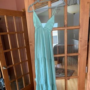 ASOS maxi dress tie in the back